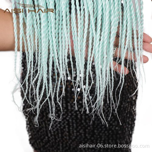 Aisi Hair Synthetic Cosplay Party Baseball Hat With Crochet Twist Braiding Hair Extension For Black Women Synthetic Hair Wigs